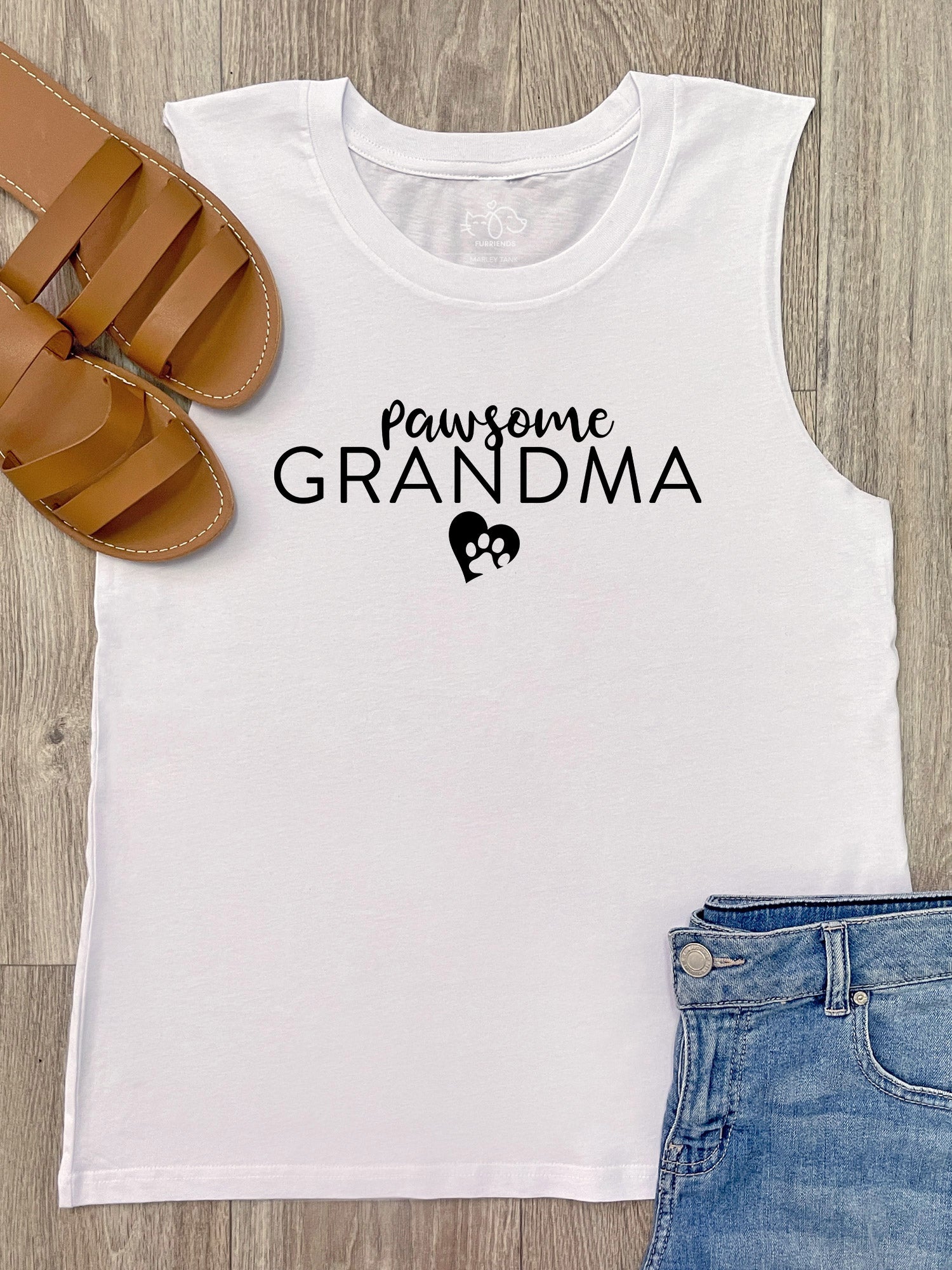 Pawsome Grandma Marley Tank