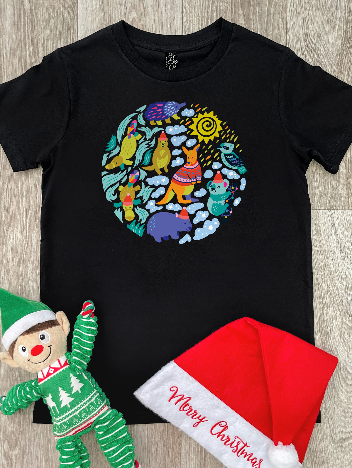 Christmas Wildlife Youth Tee