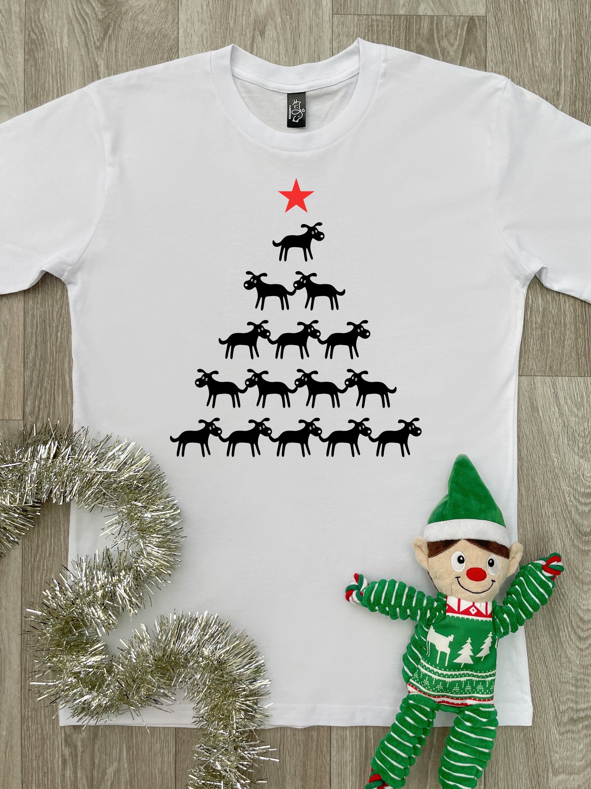 K9 Christmas Tree Essential Unisex Tee