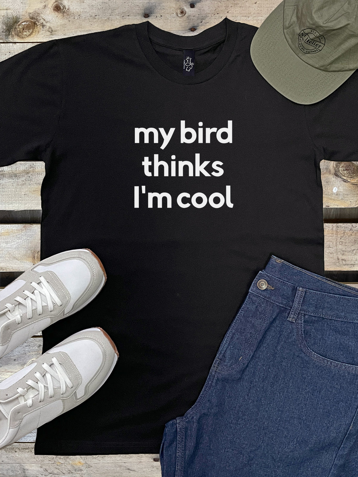 My Bird Thinks I&#39;m Cool Essential Unisex Tee