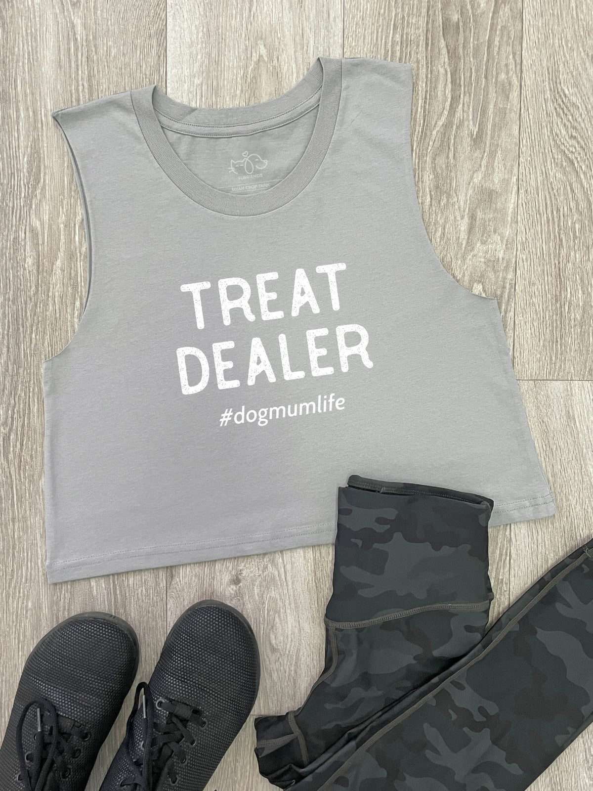 Treat Dealer Customisable Myah Crop Tank