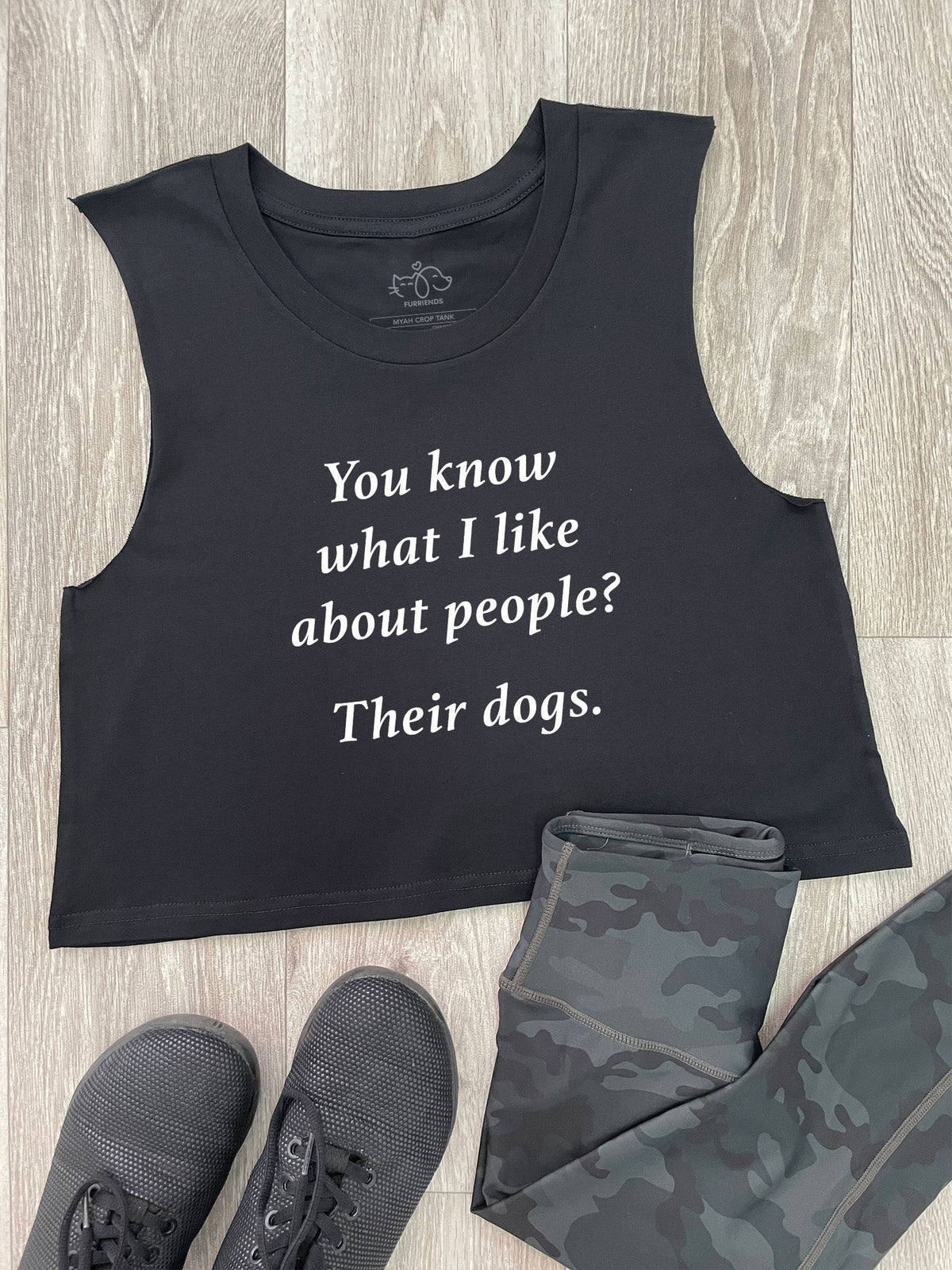 What I Like About People Myah Crop Tank