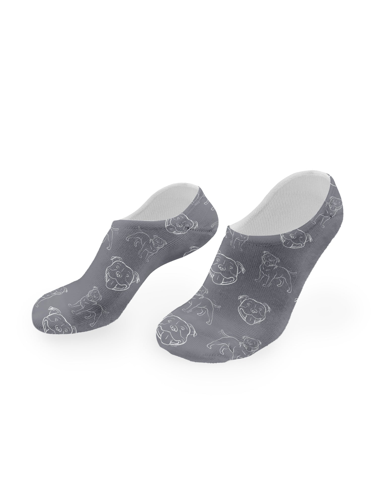 Staffordshire Bull Terrier No Show Socks