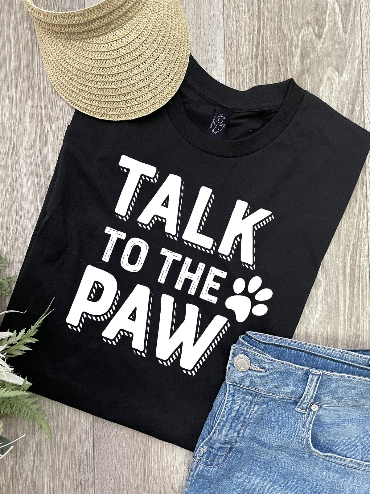 Talk to The Paw Ava Women&#39;s Regular Fit Tee