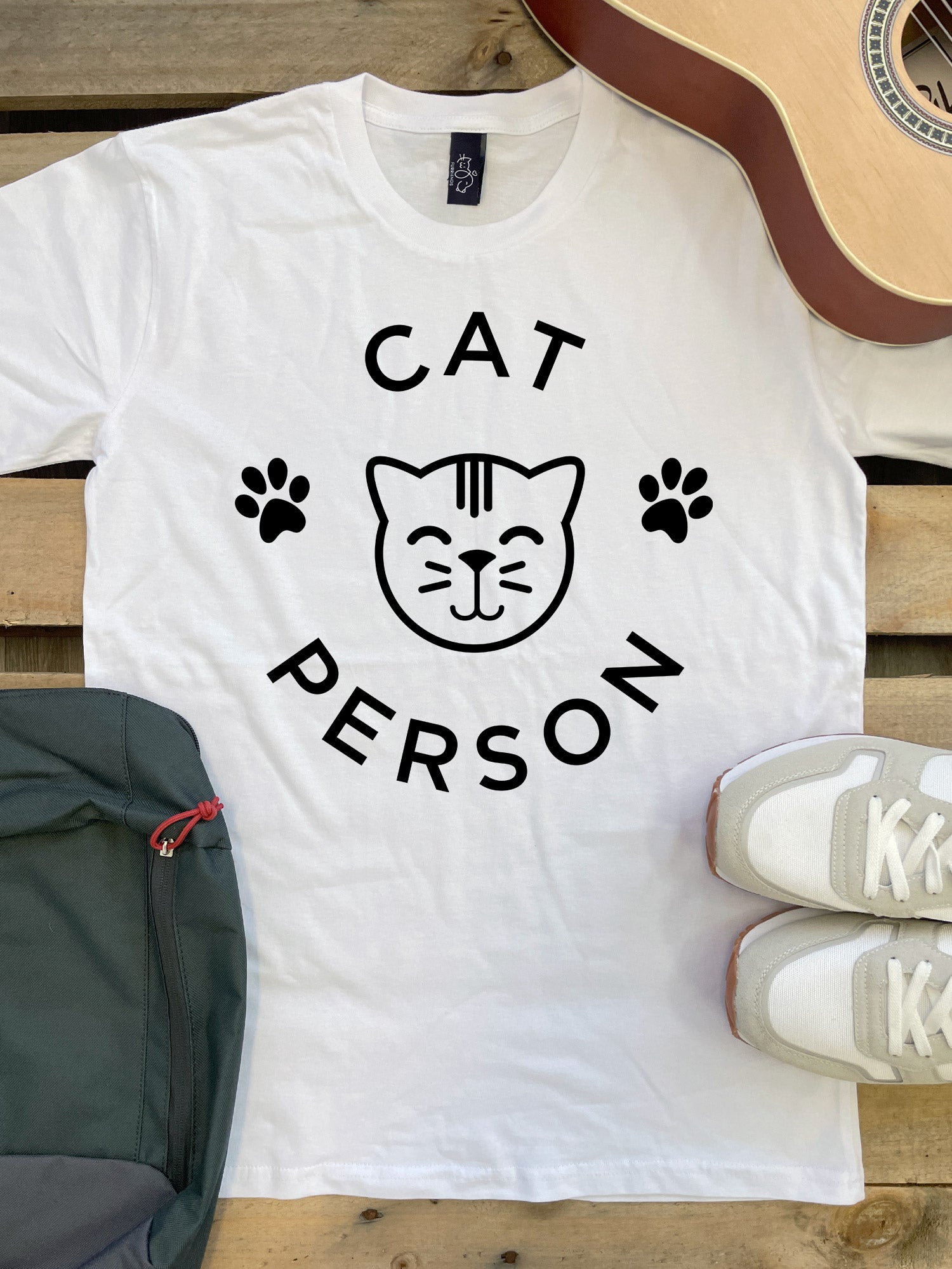 Cat Person Essential Unisex Tee