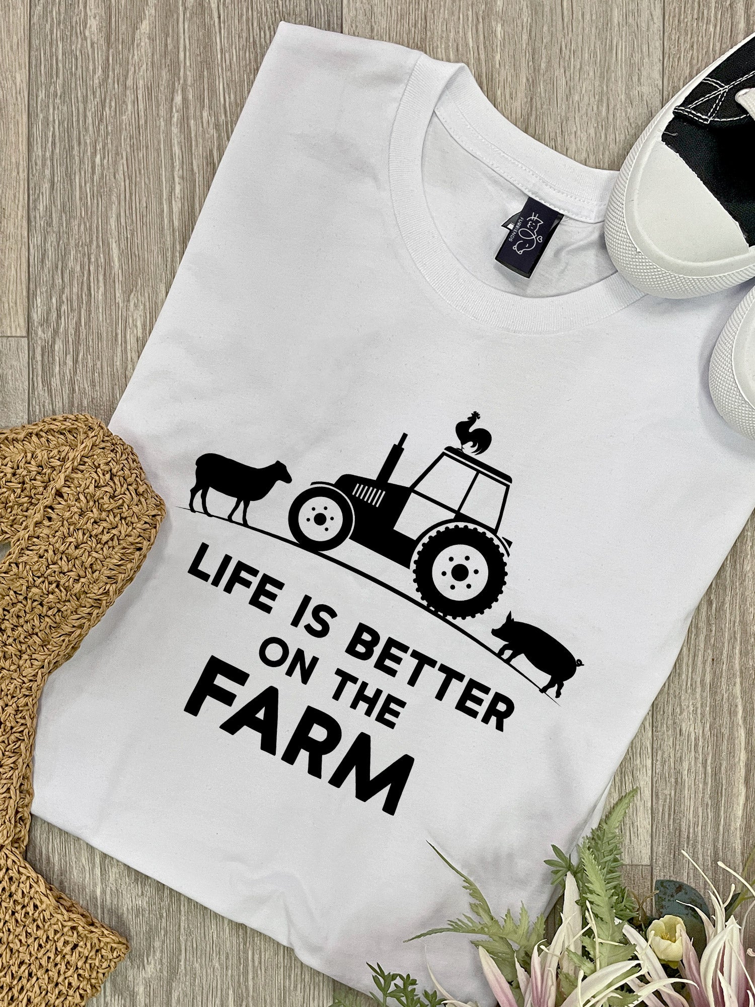 Farm Life Ava Women's Regular Fit Tee