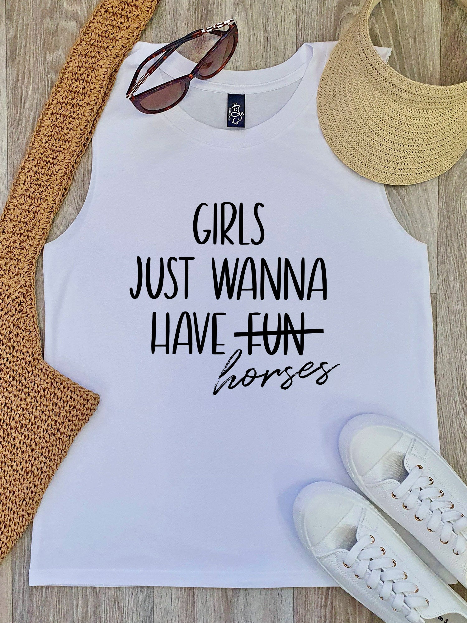 Girls Just Wanna Have Horses Marley Tank