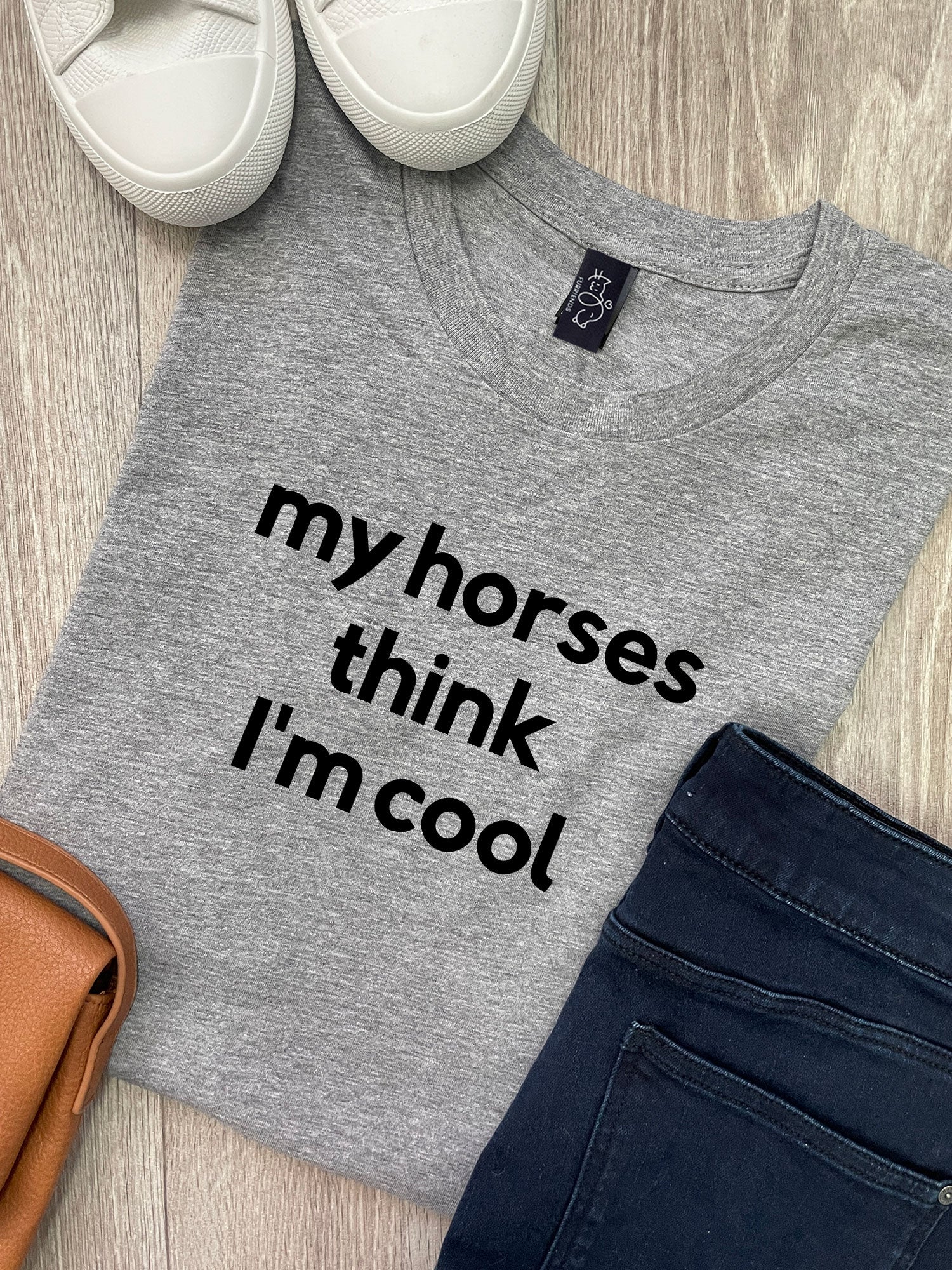 My Horse Thinks I'm Cool Ava Women's Regular Fit Tee