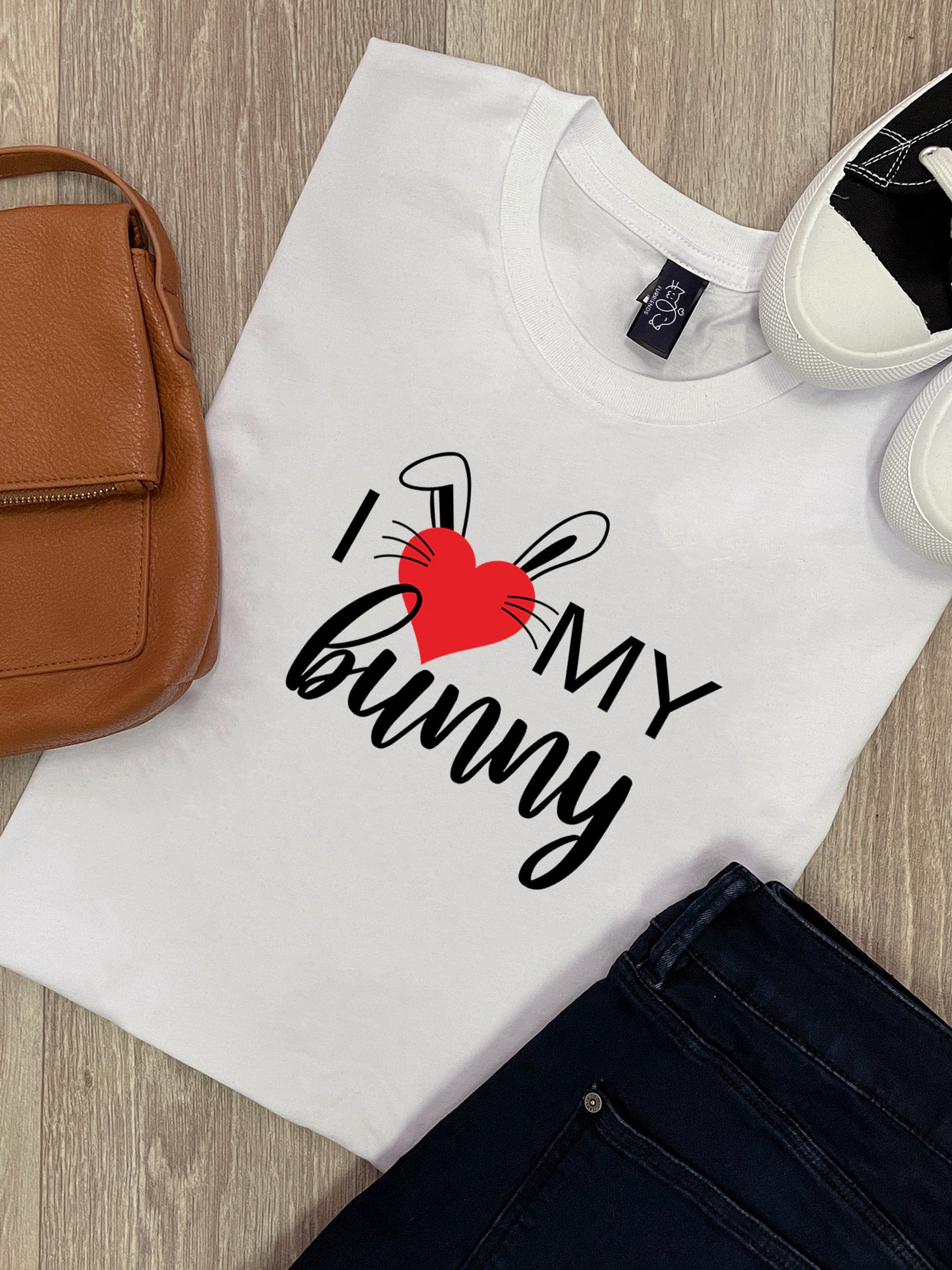 I Love My Bunny Ava Women's Regular Fit Tee