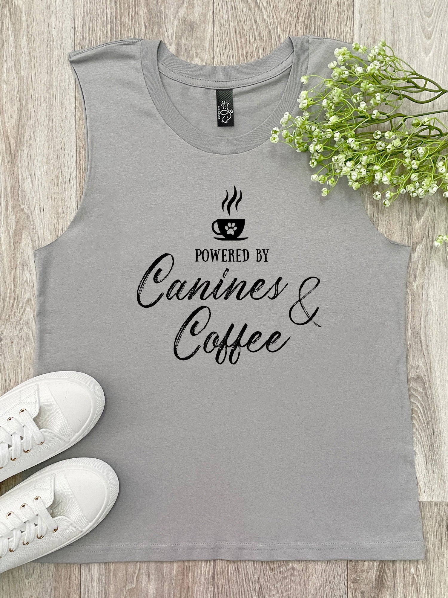 Canines & Coffee Marley Tank