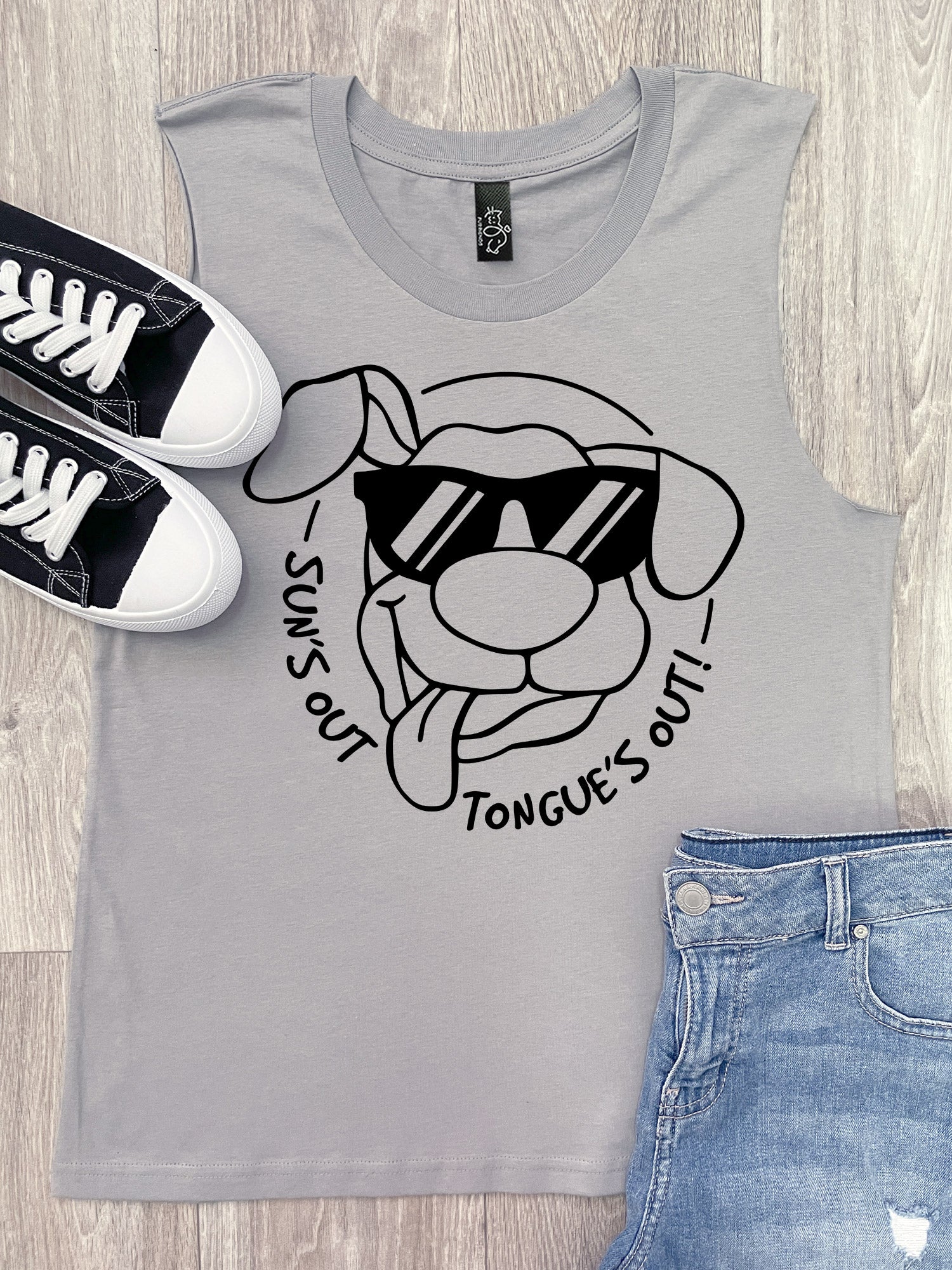 Sun's Out Tongue's Out Marley Tank