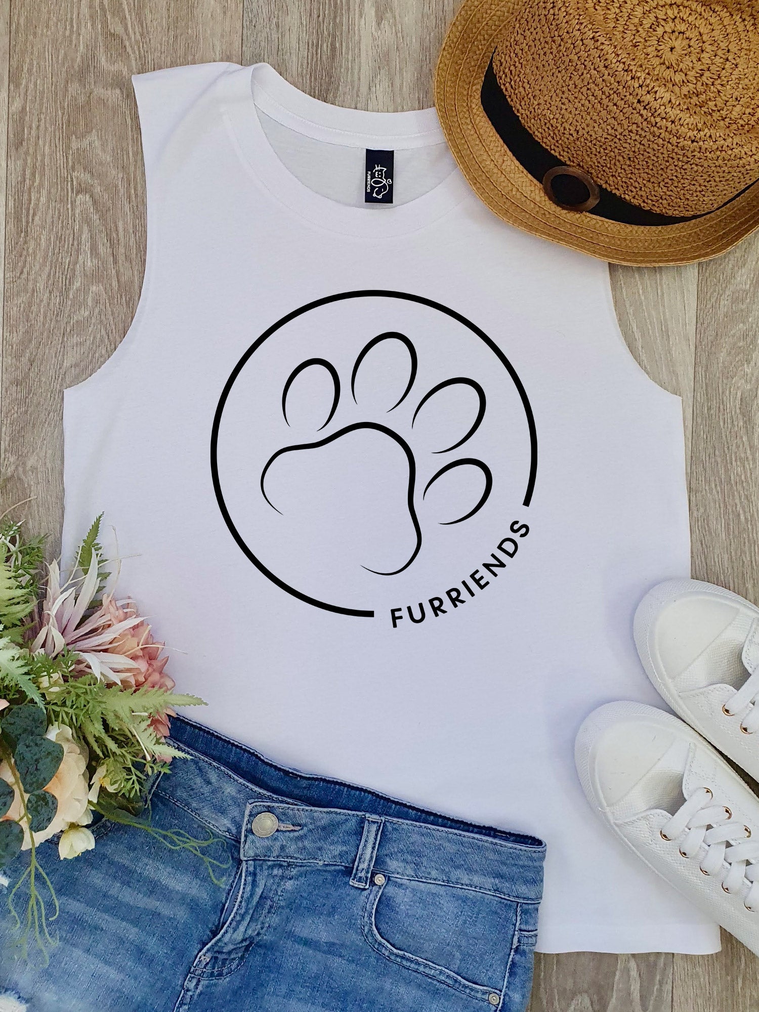 Paw Print Marley Tank