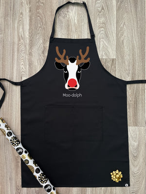 Moody Moo-dolph Bib Apron