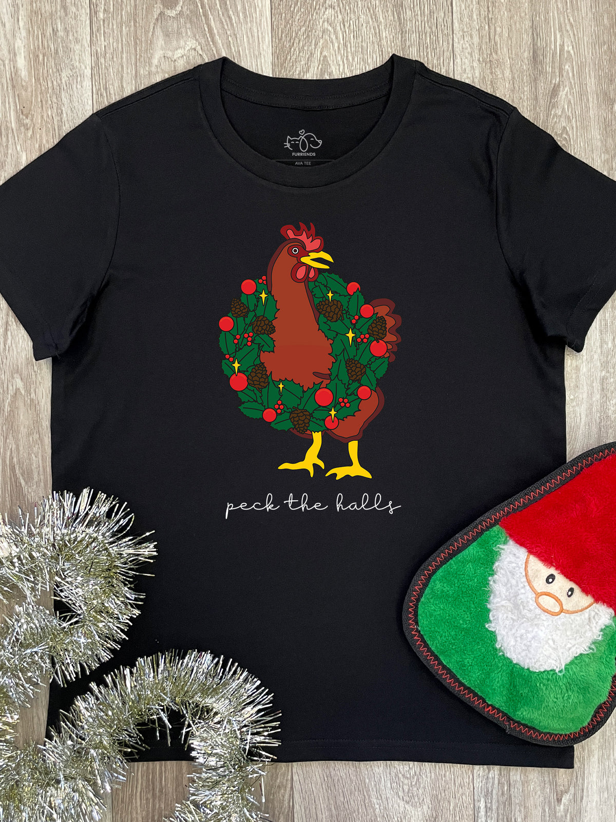 Peck The Halls Ava Women&#39;s Regular Fit Tee