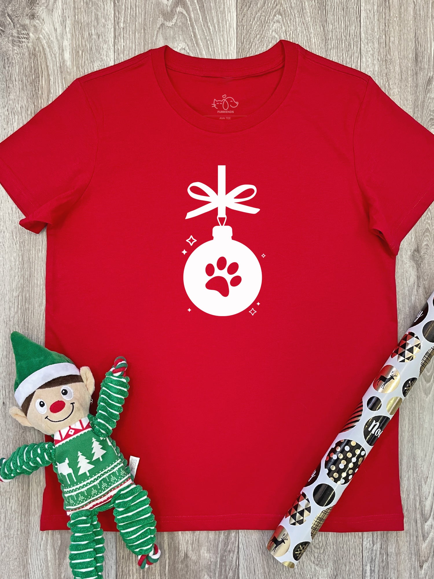 Pet Lovers Christmas Ava Women's Regular Fit Tee