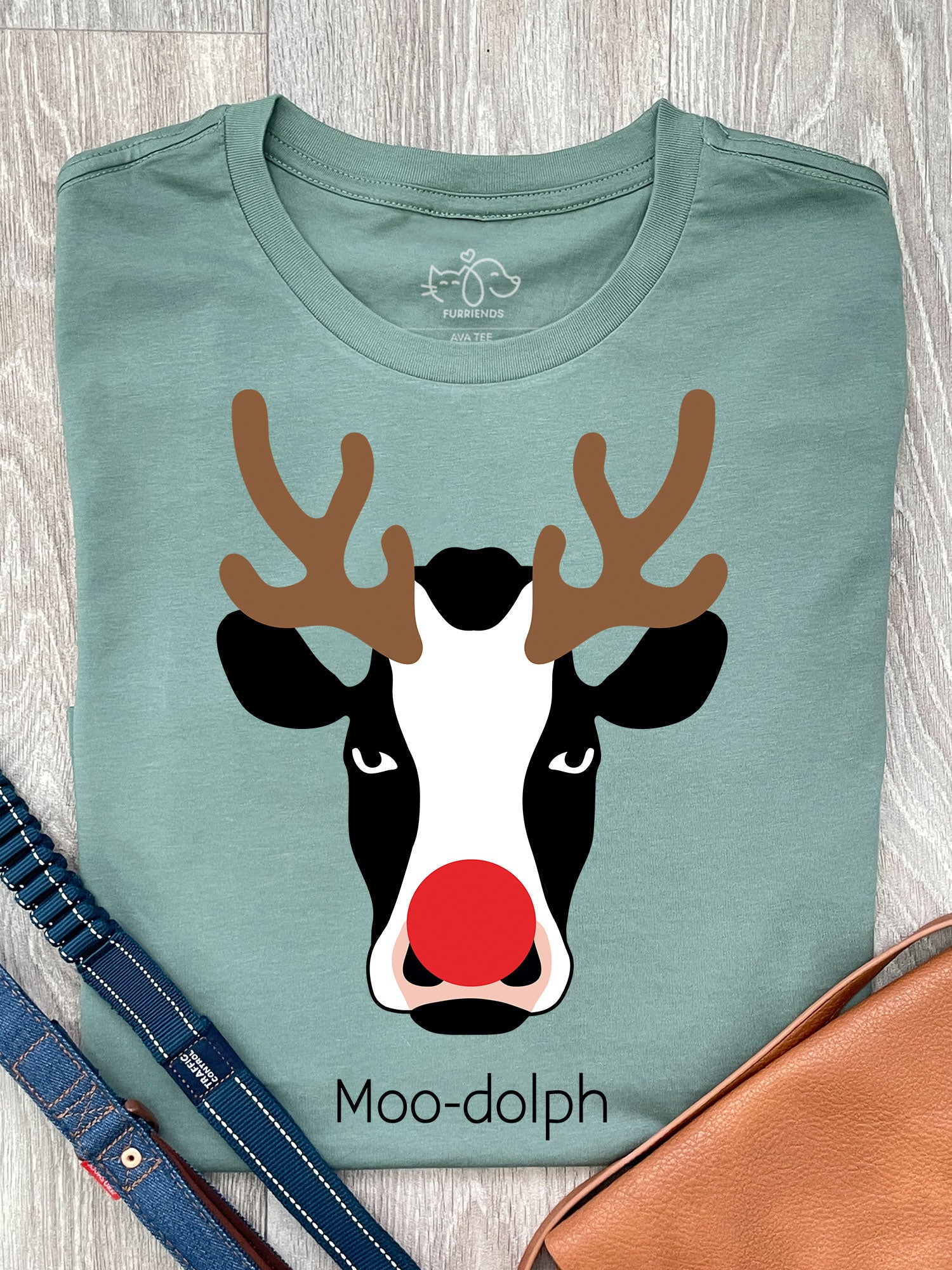 Moody Moo-dolph Ava Women's Regular Fit Tee