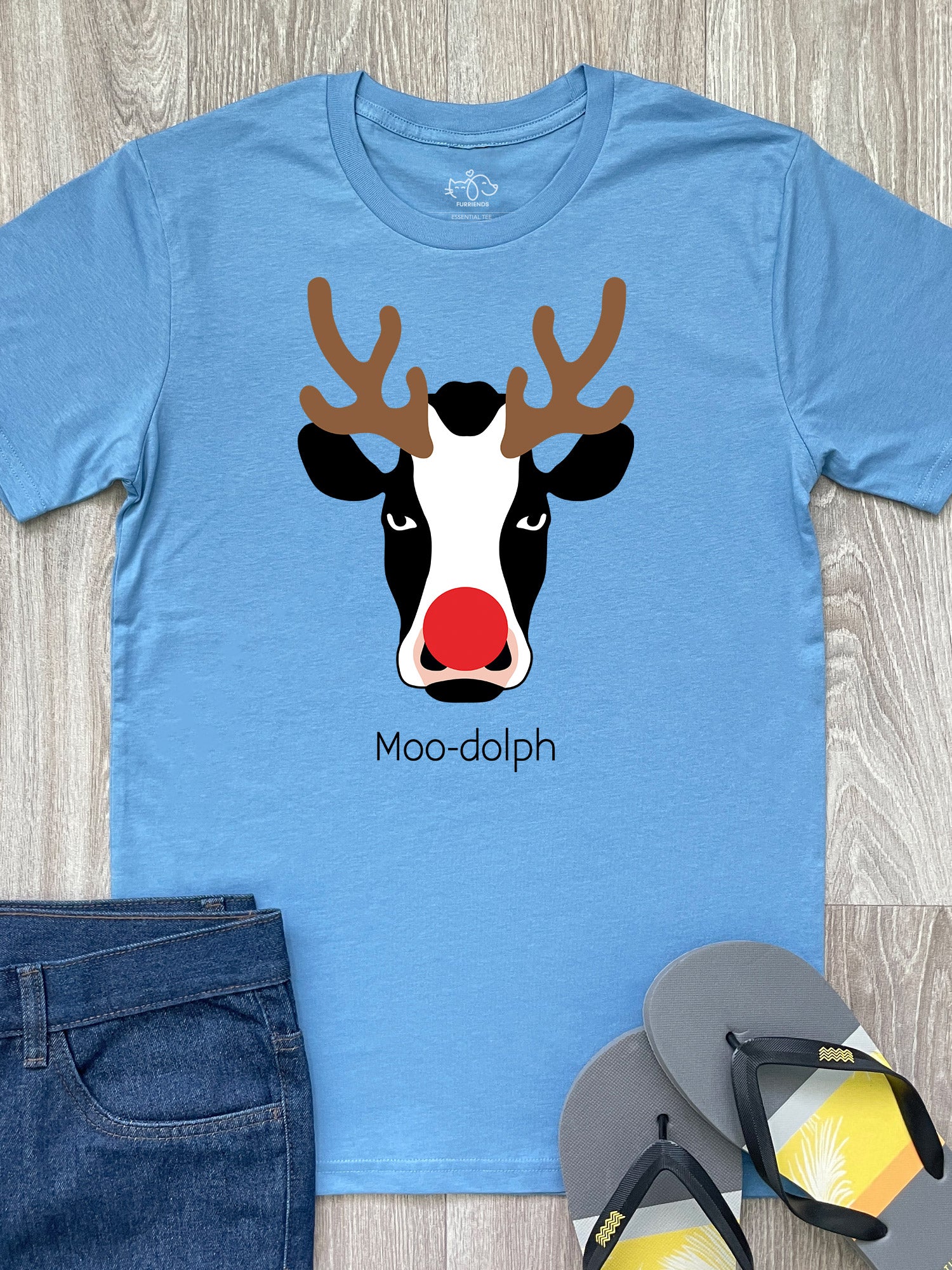 Moody Moo-dolph Essential Unisex Tee