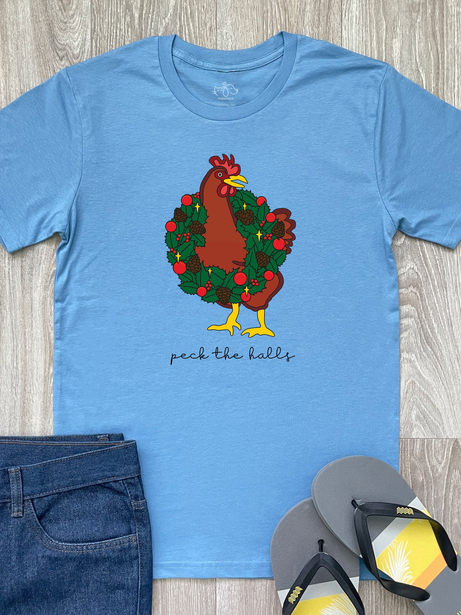 Peck The Halls Essential Unisex Tee