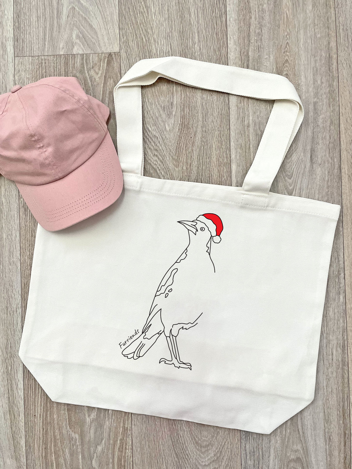 Australian Magpie - Christmas Edition Stella Tote Bag