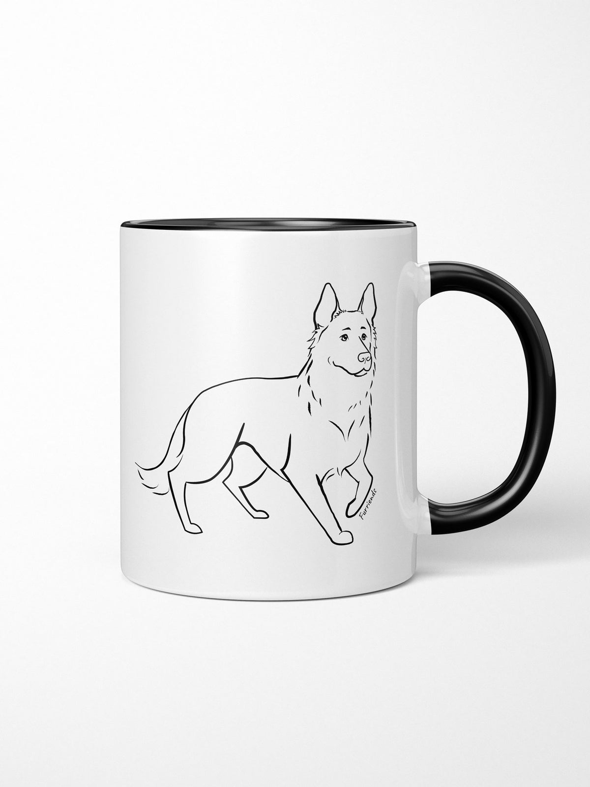 German Shepherd Ceramic Mug