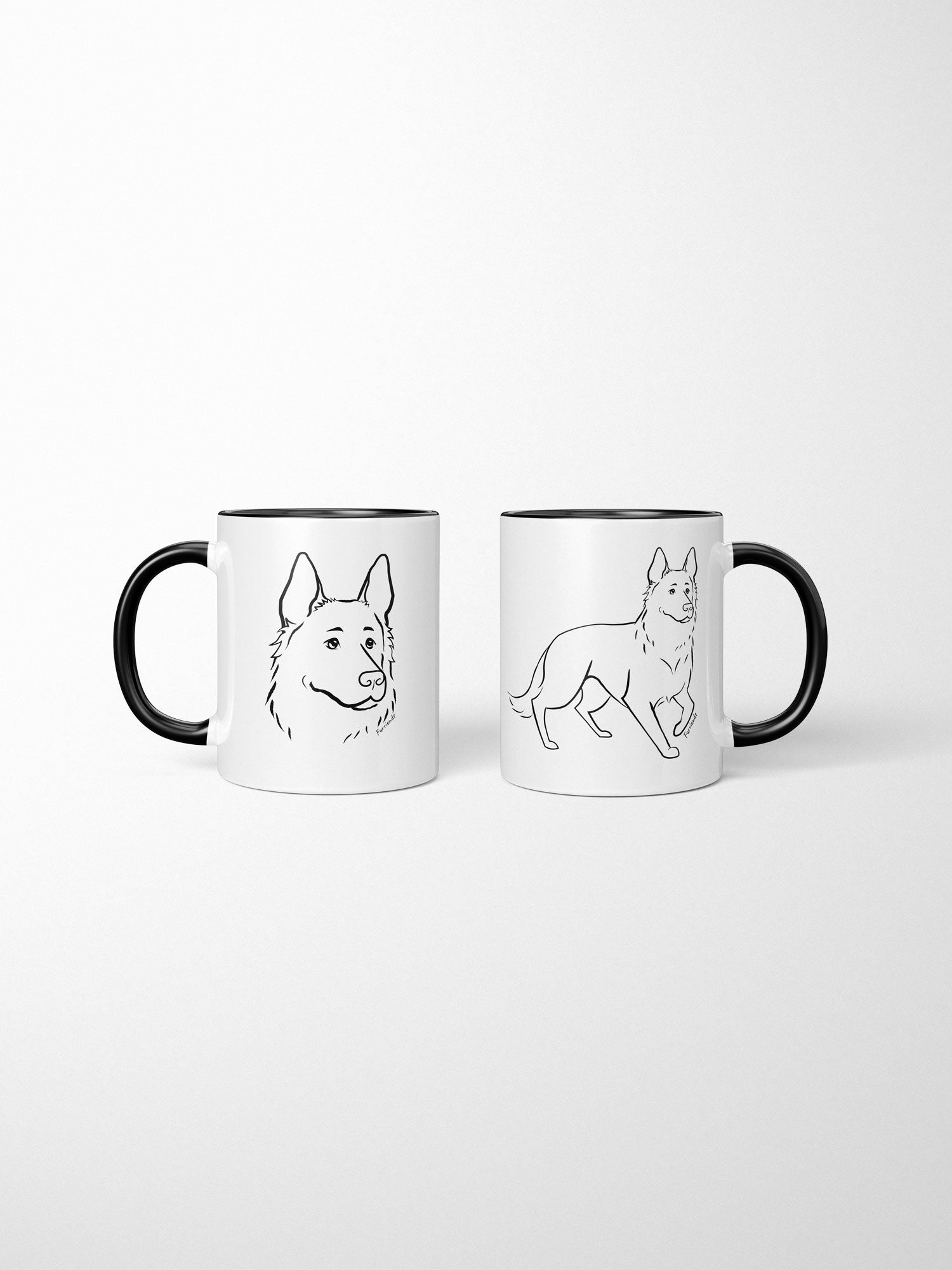 German Shepherd Ceramic Mug