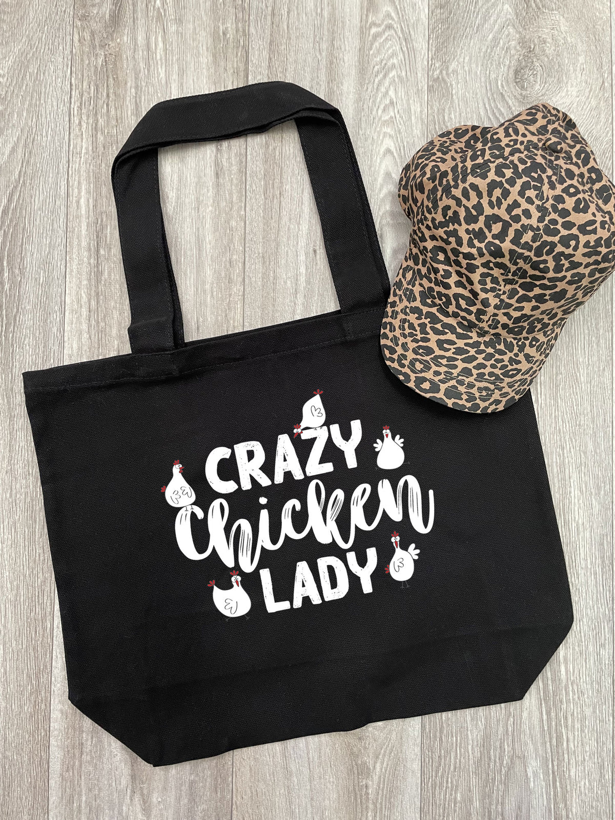 Crazy Chicken Lady Stella Tote Bag