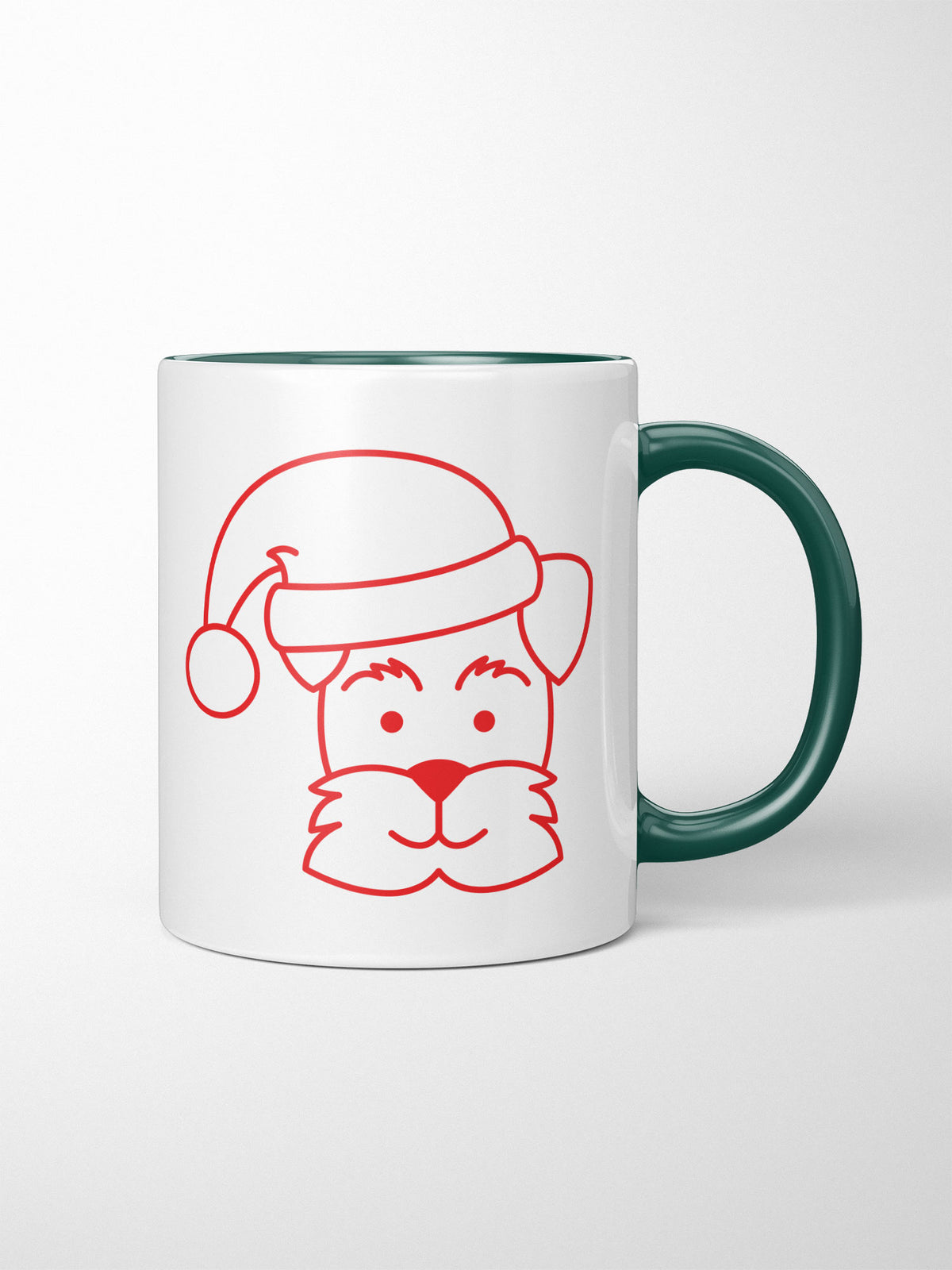 Eggnog The Dog Ceramic Two Tone Mug