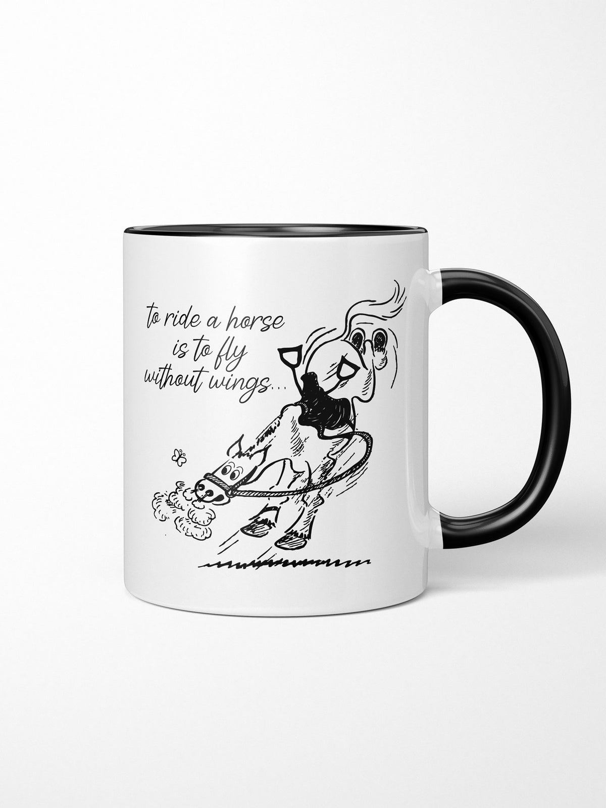 Fly Without Wings Ceramic Mug