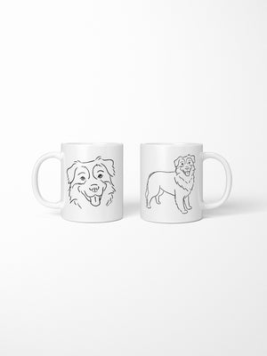 Australian Shepherd Ceramic Mug