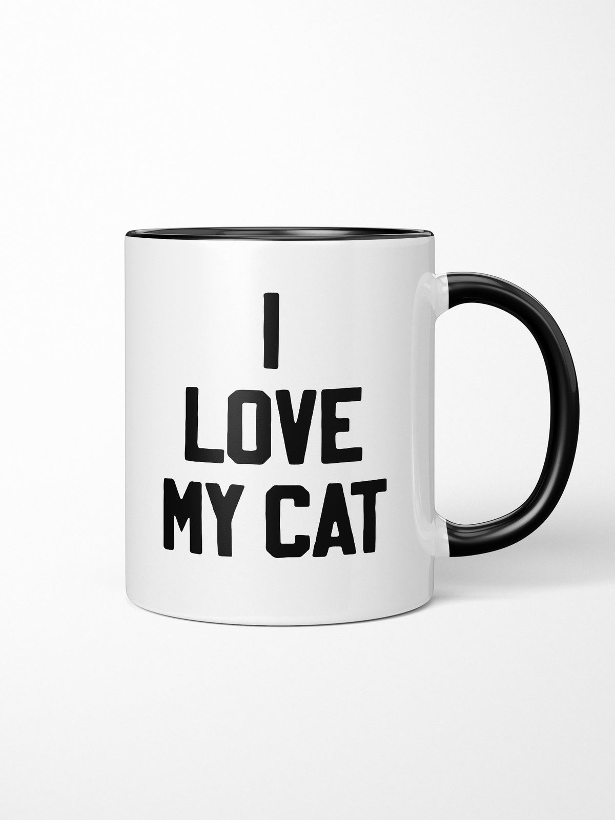 I Love My Cat Ceramic Mug