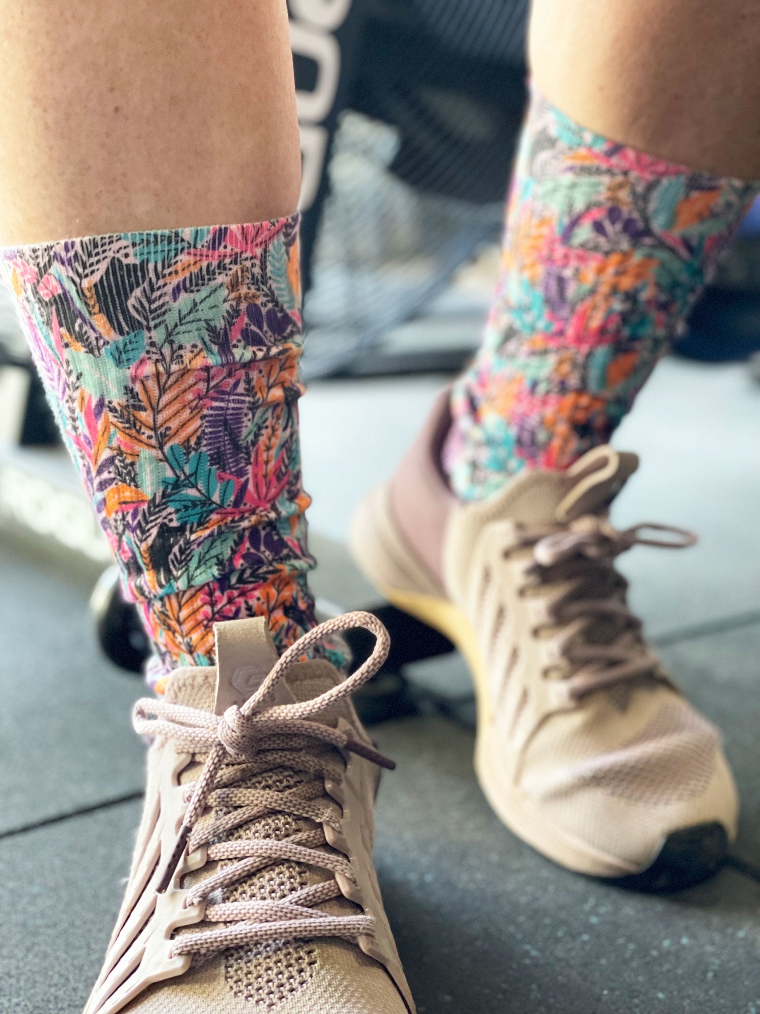 Jungle Cat Crew Socks