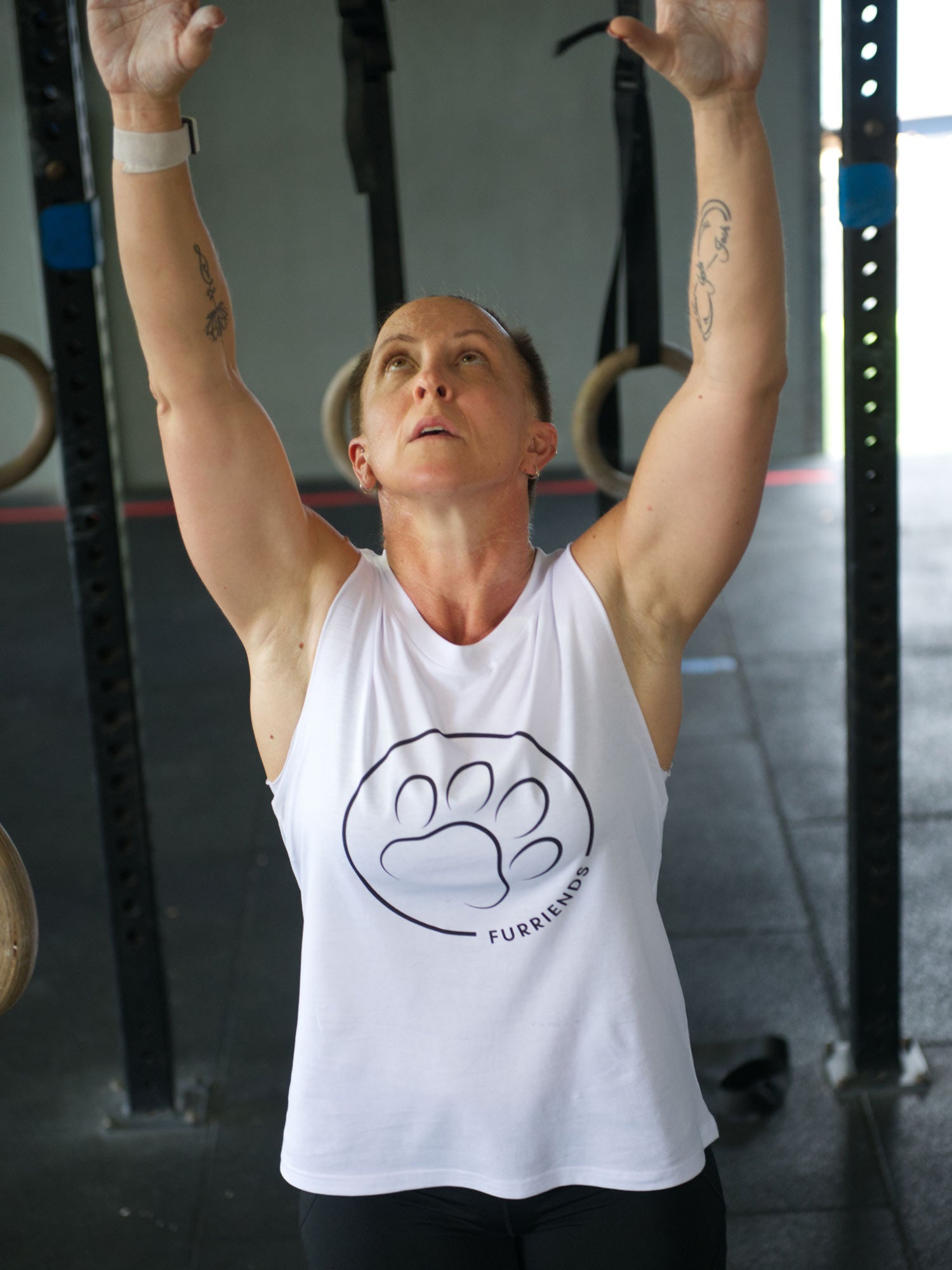 Paw Print Marley Tank