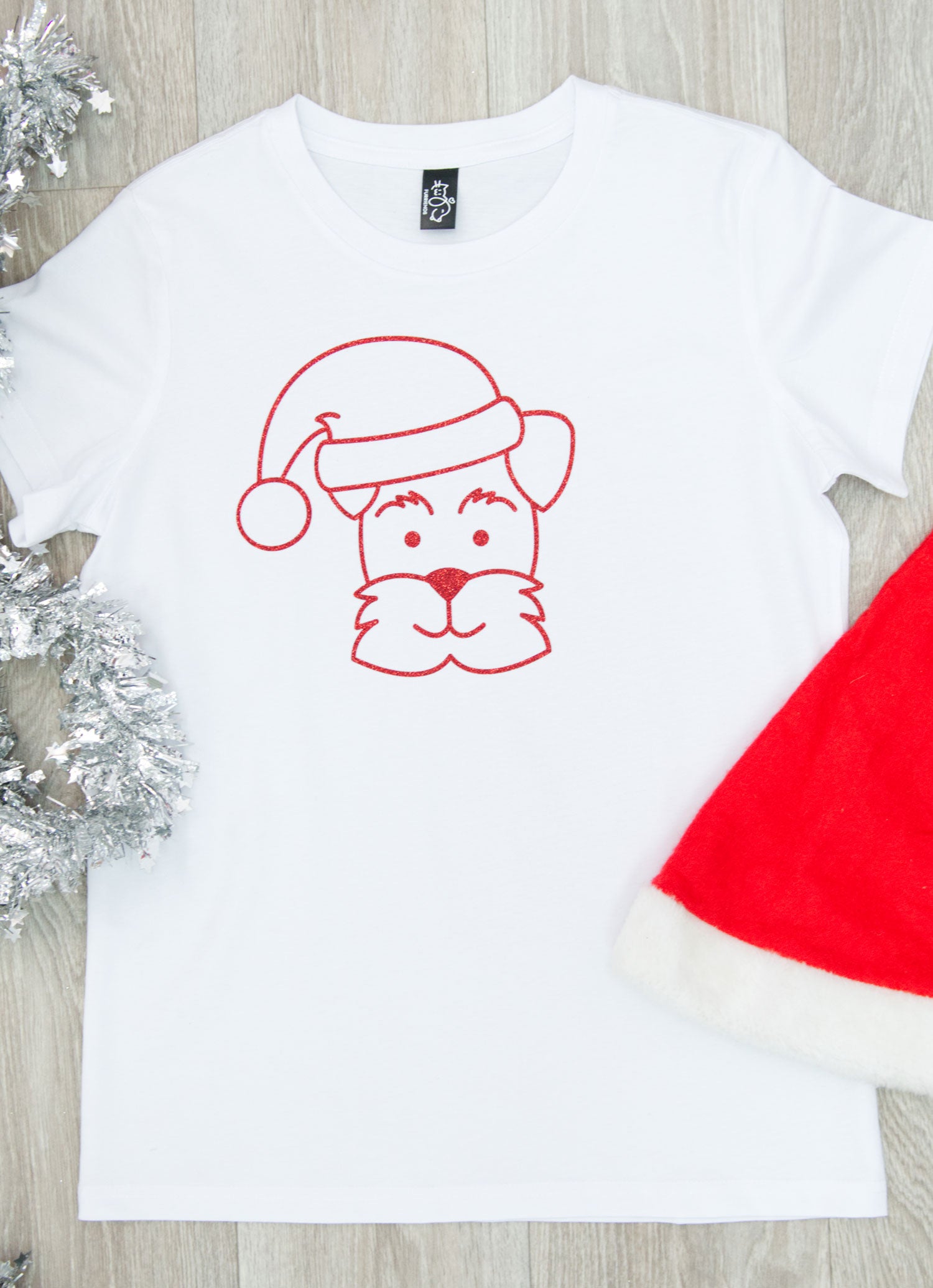 Glitter Eggnog The Dog Ava Women's Regular Fit Tee