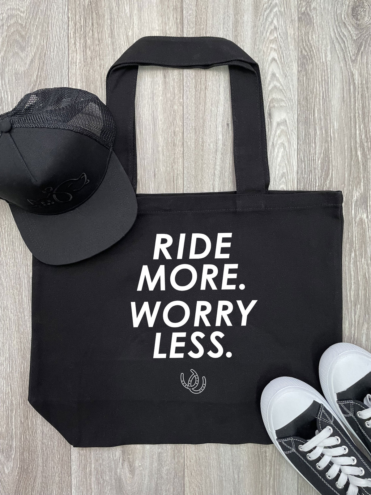 Ride More Worry Less Stella Tote Bag